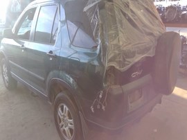 2002 HONDA CR-V, GREEN, EX MODEL, 2.4L, AT,  AWD,  A26237